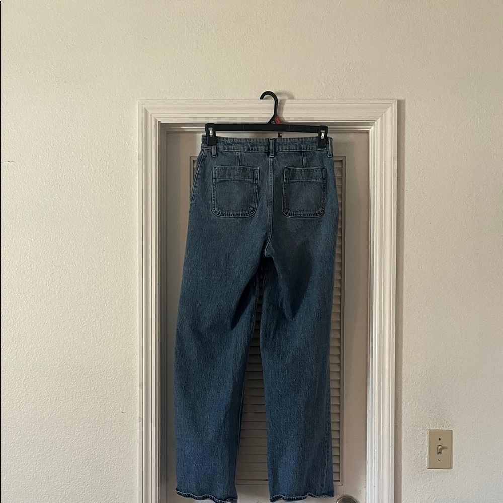 Blue Flare & Wide Leg Jeans - Picture 2 of 2